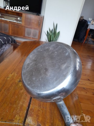 Стар неръждаем тиган,неръждавейка #2, снимка 6 - Антикварни и старинни предмети - 38672850