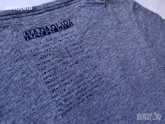 Napapijri Cotton Short Sleeve Mens - M - oригинална мъжка тениска, снимка 8 - Спортни дрехи, екипи - 55879323