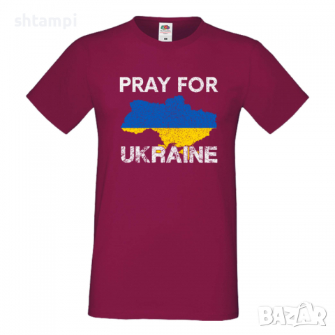 Мъжка тениска PRAY FOR UKRAINE,Укркайна, против Войната, снимка 4 - Тениски - 36124517