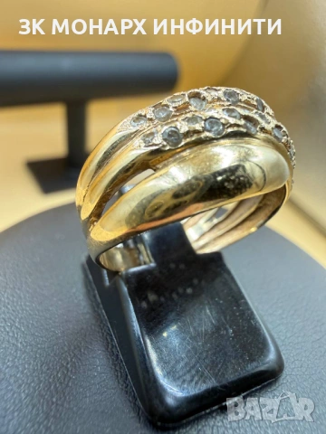 Златен пръстен /585/, снимка 4 - Пръстени - 53405337