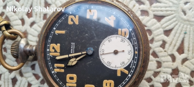 Стар военнен часовник , снимка 2 - Антикварни и старинни предмети - 52688543