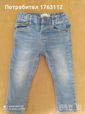 Zara baby boy дънки, 18-24 месеца, снимка 2 - Детски панталони и дънки - 40310043