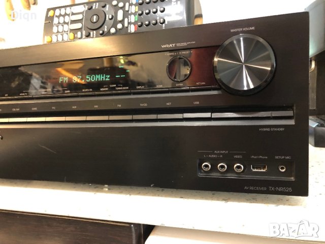 Onkyo TX-NR525, снимка 8 - Ресийвъри, усилватели, смесителни пултове - 41438087