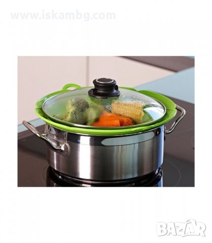 УНИВЕРСАЛЕН КАПАК ЗА ТЕНДЖЕРИ ПРОТИВ КИПВАНЕ - код 1719, снимка 2 - Други - 33988575