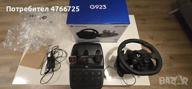 Волан - LOGITECH TRUEFORCE G923, снимка 2 - Джойстици и геймпадове - 53849850