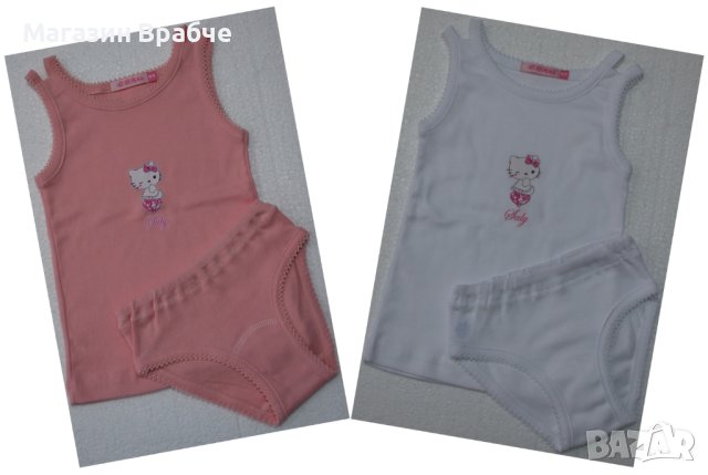 Памучен комплект за момиченце, снимка 1