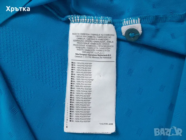Nike Roger Federer - Оригинална мъжка тениска с яка размер L, снимка 13 - Тениски - 50211227