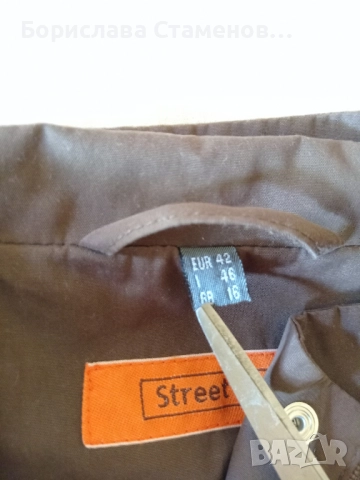 Кафяво преходно яке Street One, снимка 6 - Якета - 51577970