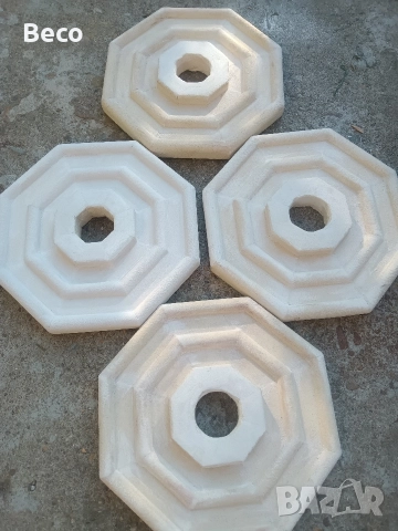 розетки от стиропор с омазка 