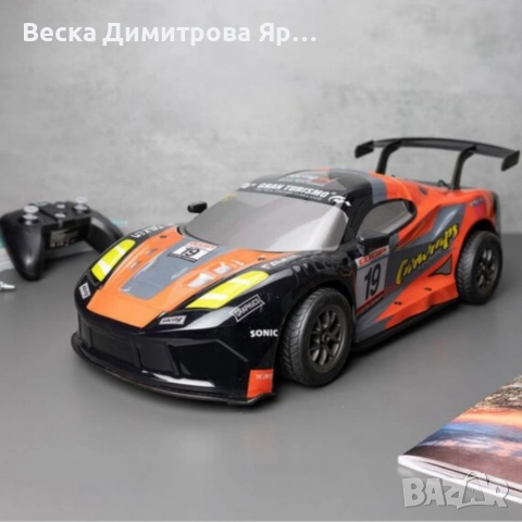 Спортна кола с дистанционно управление - Gran Turismo Sports, снимка 7 - Електрически играчки - 52720440