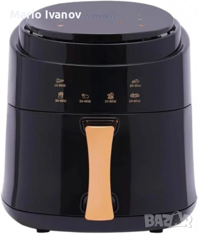 Дигитален въздушен фритюрник Cheffinger Led Air Fryer 1400W - 8L, снимка 3 - Фритюрници - 53423836