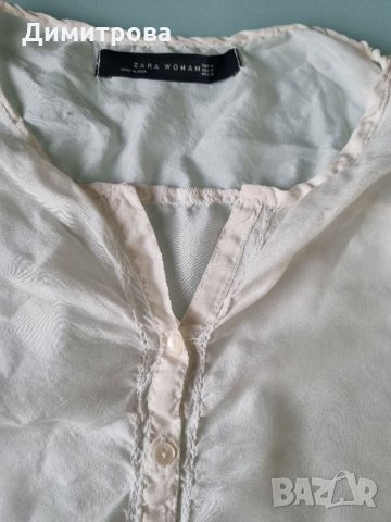 Дамска риза Zara, снимка 3 - Ризи - 34252188