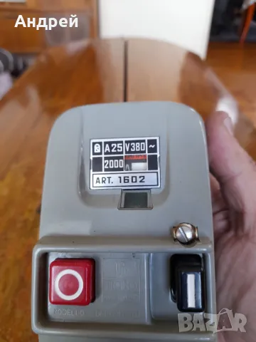 Стар електрически шалтер,прекъсвач,изключвател,включвател #7, снимка 3 - Други ценни предмети - 50009266