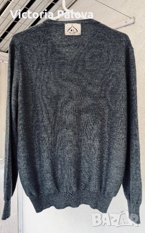 M. V. MAGLIERIA  VENETA - 100% екстра фин меринос пуловер, снимка 5 - Пуловери - 52460229