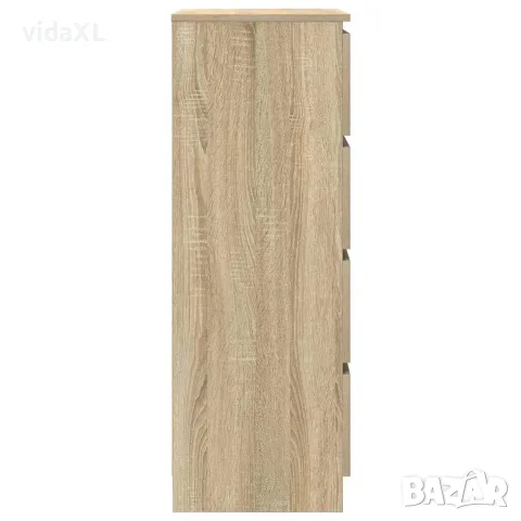 vidaXL Сайдборд, сонома дъб, 60x35x98,5 см, инженерно дърво, снимка 7 - Бюфети - 56147684