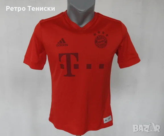 Тениска Bayern Munich (Arjen Robben #10) adidas — Деца размер L Червено
