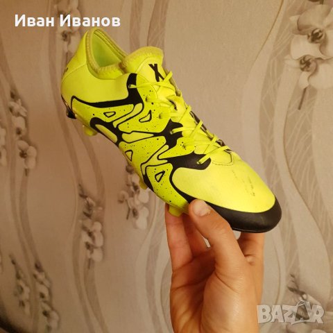 професионални бутонки  adidas X 15.1 FG/AG   номер 43,5-44, снимка 12 - Футбол - 40312495