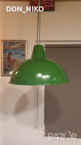 Настолна Лампа,Индустриална лампа, снимка 4 - Антикварни и старинни предмети - 39461360