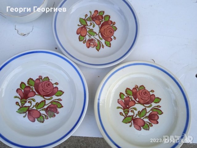 Български порцелан, снимка 14 - Чинии - 35756107