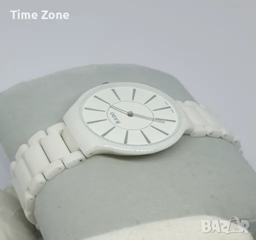 Rado True Thinline 39mm White Ceramic White Dial Дамски от Недраскаема Керамика, снимка 7 - Дамски - 47991966