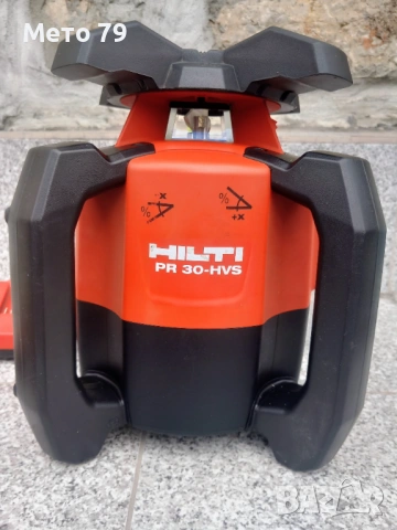 Hilti PR 30 HVSG A12 - Ротационен лазерен нивелир, снимка 3 - Други инструменти - 53292199