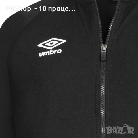 Мъжки спортен екип Umbro Premium, черен, снимка 4 - Спортни дрехи, екипи - 53620955