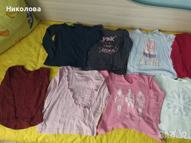 Детски пролетни дрехи за момиче 110/116см, снимка 3 - Детски Блузи и туники - 49465724