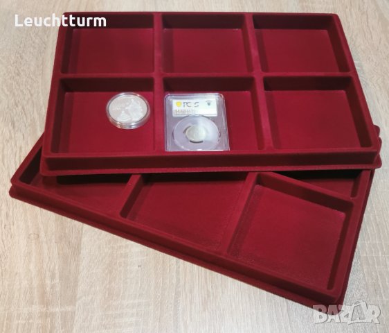 Дълбоки презентационни табли Leuchtturm, снимка 4 - Нумизматика и бонистика - 36012908