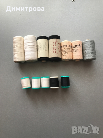 Макари /конци/ за шиене, ибришими за шиене, снимка 5 - Други стоки за дома - 36341403