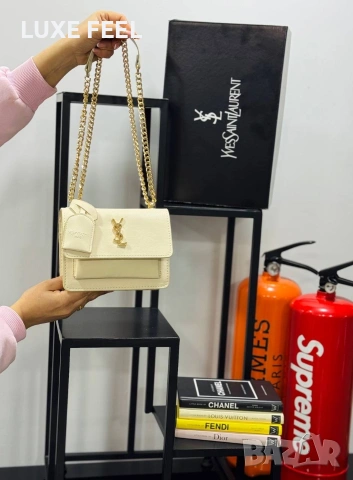 Yves Saint Laurent 💎Страхотно Чанти , снимка 5 - Чанти - 53471805