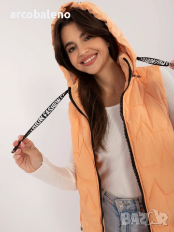 Дамски пухен елек, 3цвята , снимка 14 - Якета - 53182761