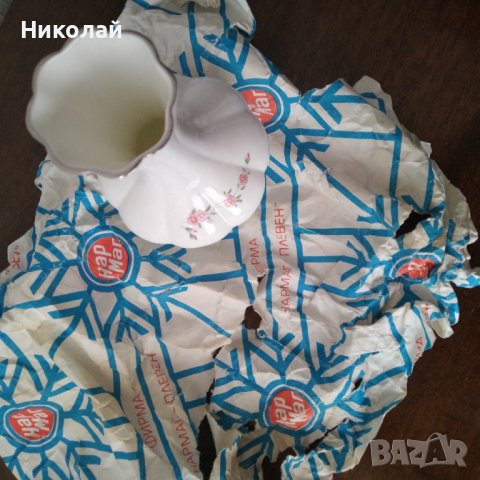 Ваза / вазичка / Костен порцелан, снимка 3 - Други - 41161739