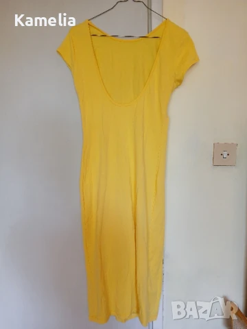 Жълта рокля, S-размер , снимка 1