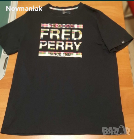 Fred Perry-Много Запазена, снимка 3 - Тениски - 36490705