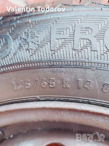 175 65 14 зимни гуми+джанти , снимка 6 - Гуми и джанти - 52511039