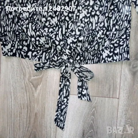 Ефектна дамска риза с връзки, снимка 8 - Ризи - 50342911