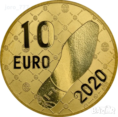 Златна монета "125 години Берлути" 2020