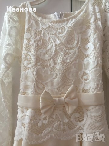 Рокля, размер 116, снимка 12 - Детски рокли и поли - 41522153