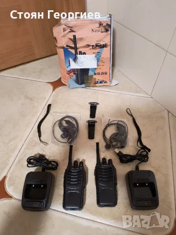 Чисто нови Комплект радиостанции Nestling BF-88E (2 броя), снимка 1