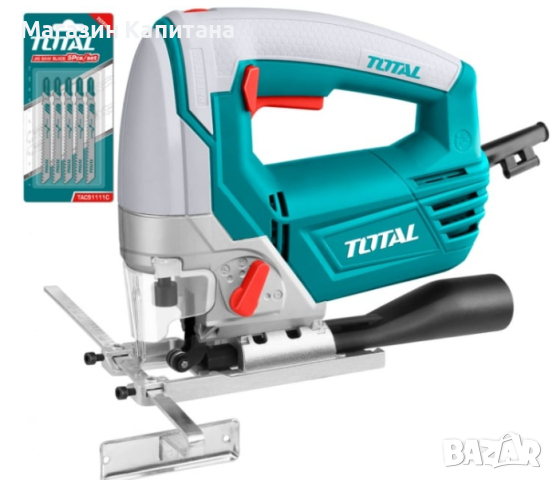 Прободен трион-зеге TOTAL Industrial, 800 W, 100 мм