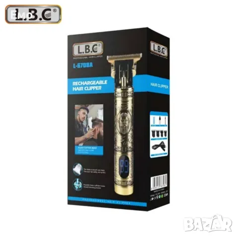 Машинка за подстригване, 4 приставки и LED екран - SHAV78 - Два вариянта, снимка 7 - Машинки за подстригване - 47911871