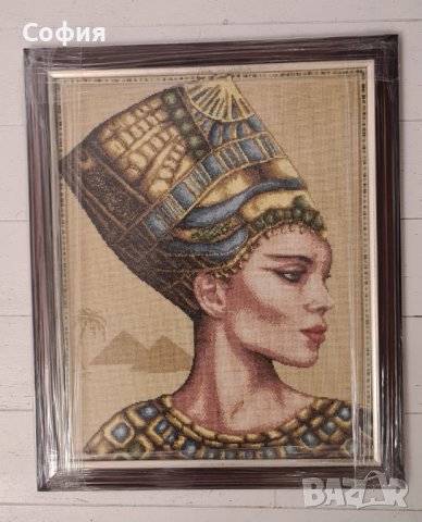 Гоблен Нифертити , снимка 5 - Гоблени - 40530117