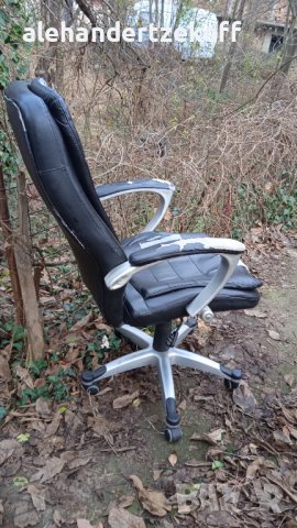 Офис стол лукс, снимка 2 - Столове - 39023773