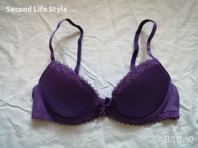 75А лилав сутиен H&M