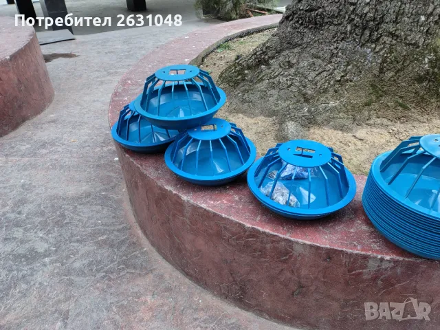 хранилка за пуйки и кокошки, снимка 2 - За птици - 49327379