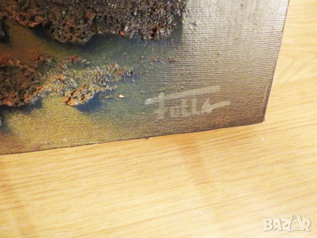 картина Мъжът и жената в огъня на любовта с автограф от автора - за вашия дом, бар, офис - 18+, снимка 4 - Картини - 34746922