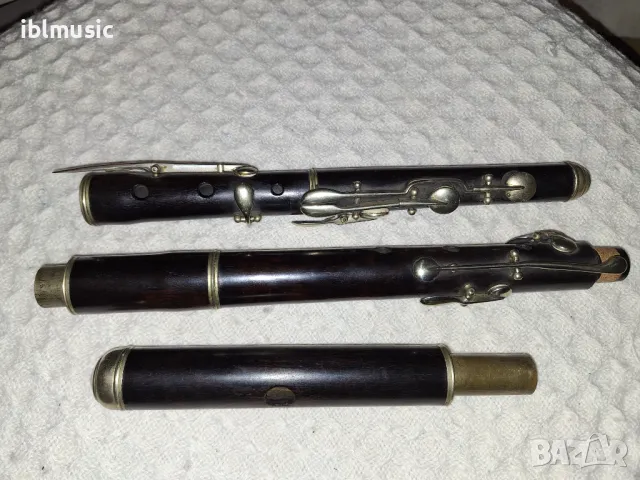 Продавам старинна дървена флейта, снимка 2 - Антикварни и старинни предмети - 48957546