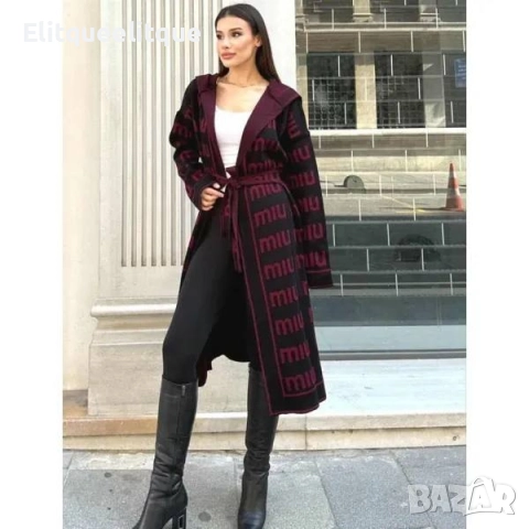 дълга жилетка miu miu 