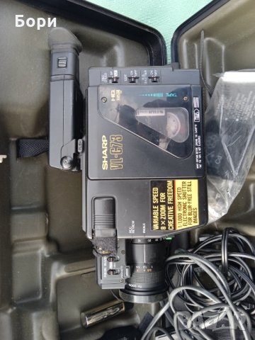 SHARP VL-C73 HQ VHS-c Видеокамера, снимка 10 - Камери - 35790609