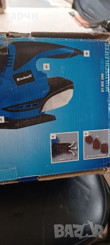 мултишлайф BT-MS 280 Шлайф Einhell Germany BT- MS 280 , син цвят , чисто нов, снимка 3 - Други инструменти - 40300151